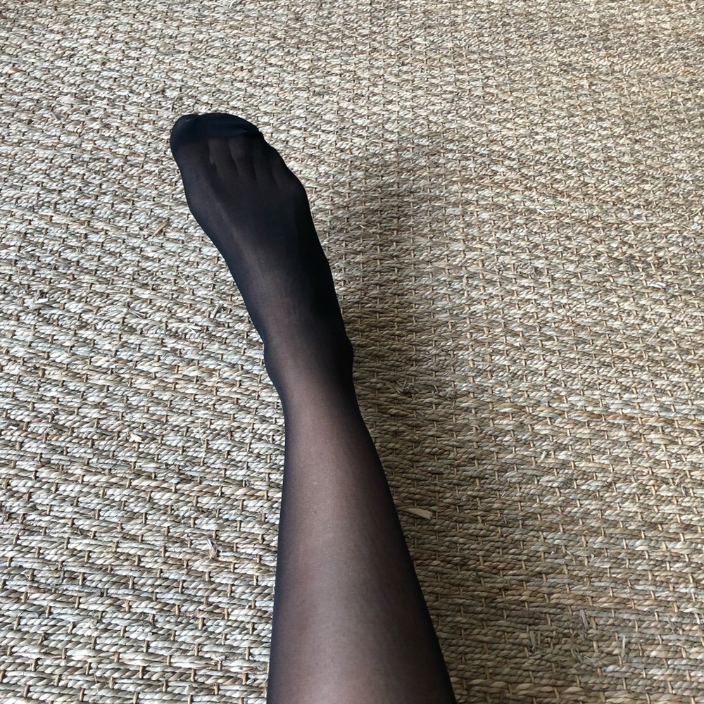 NWT sheer black tights - Picture 2 of 8